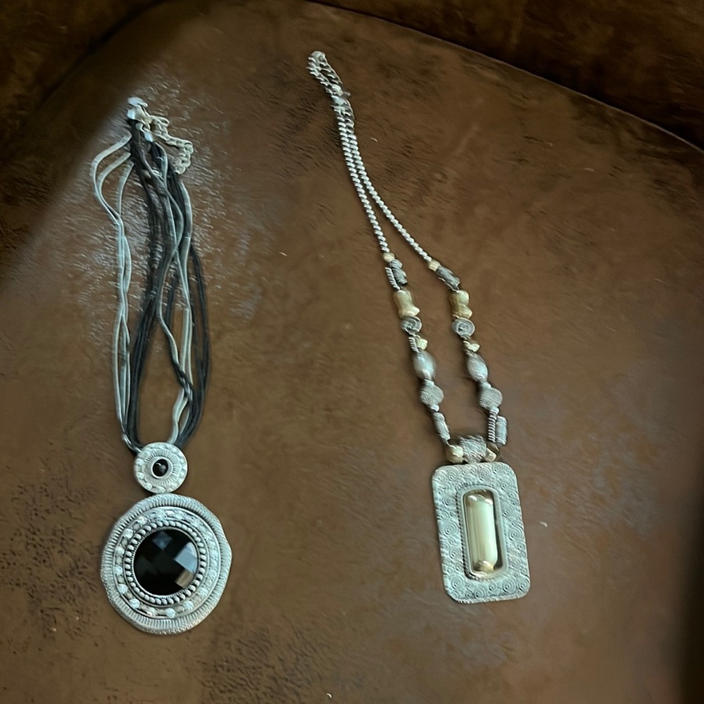 2 Chico necklaces.